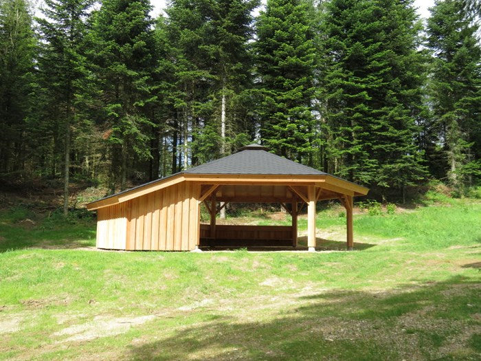 6 square fire cabin 7 m