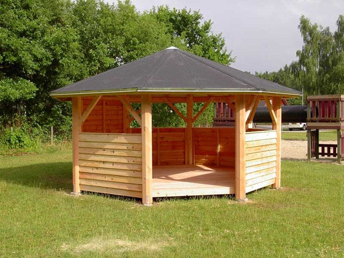 8 square fire cabin 4.5 m